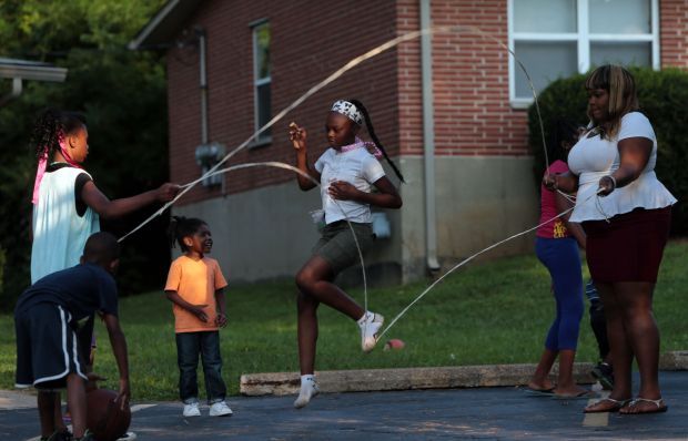 Residents blocks away from rioting affected by tear gas